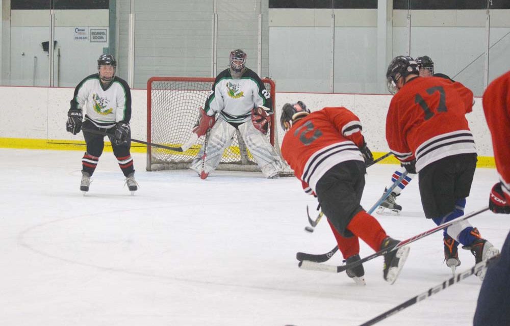 Oldtimers flock to Oliver for some old time hockey