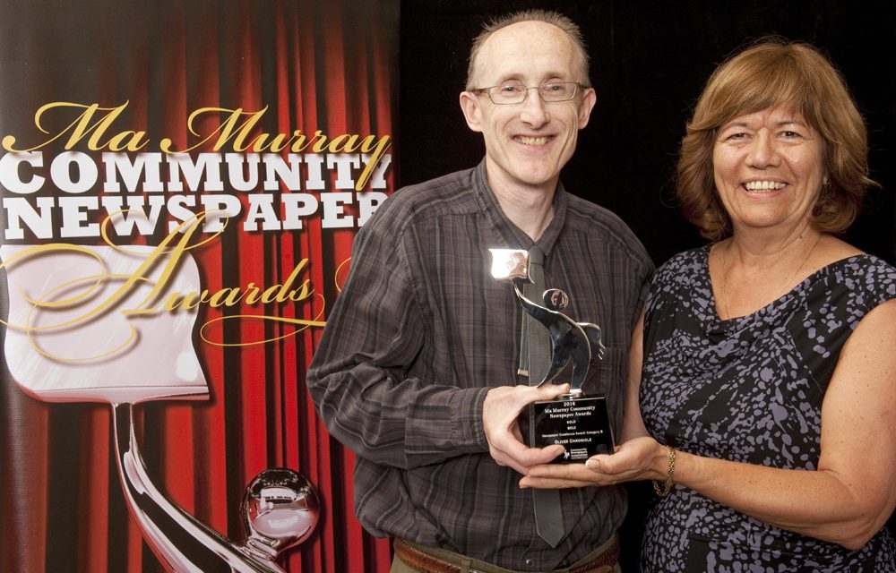 Oliver Chronicle wins gold for newspaper excellence
