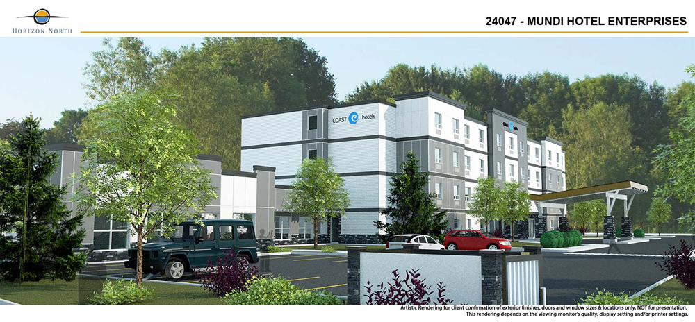 Town given new hotel rendering and site plan