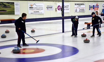 Youth fill curling rink for big junior bonspiel