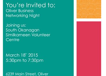 South Okanagan Chamber hosting Business to Business Networking Night