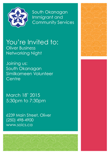 South Okanagan Chamber hosting Business to Business Networking Night