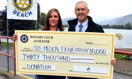 Oliver Rotary committed to supporting hospital drive