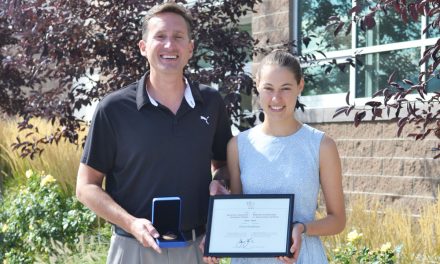 Studious student wins academic medal