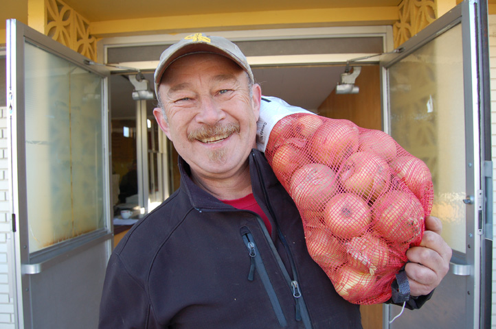 The onion man