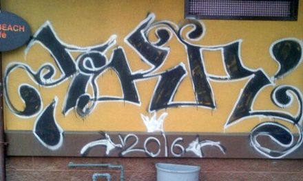 Building at Gyro Park vandalized with fire and graffiti