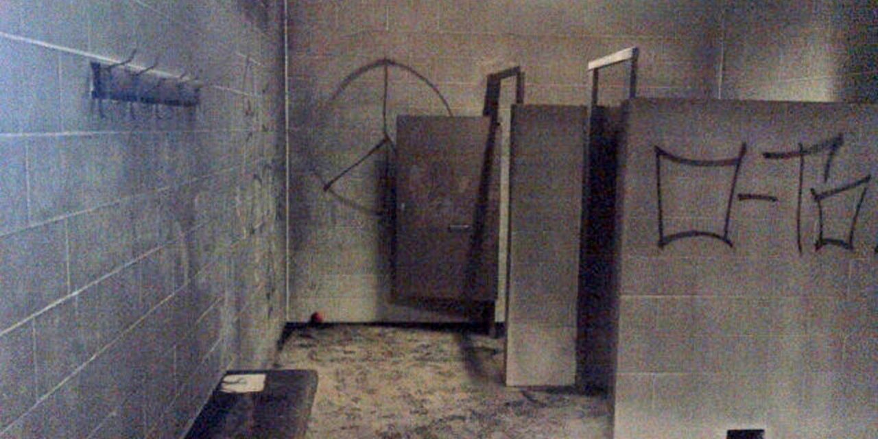 Two Osoyoos residents arrested in Gyro Beach graffiti-arson incident