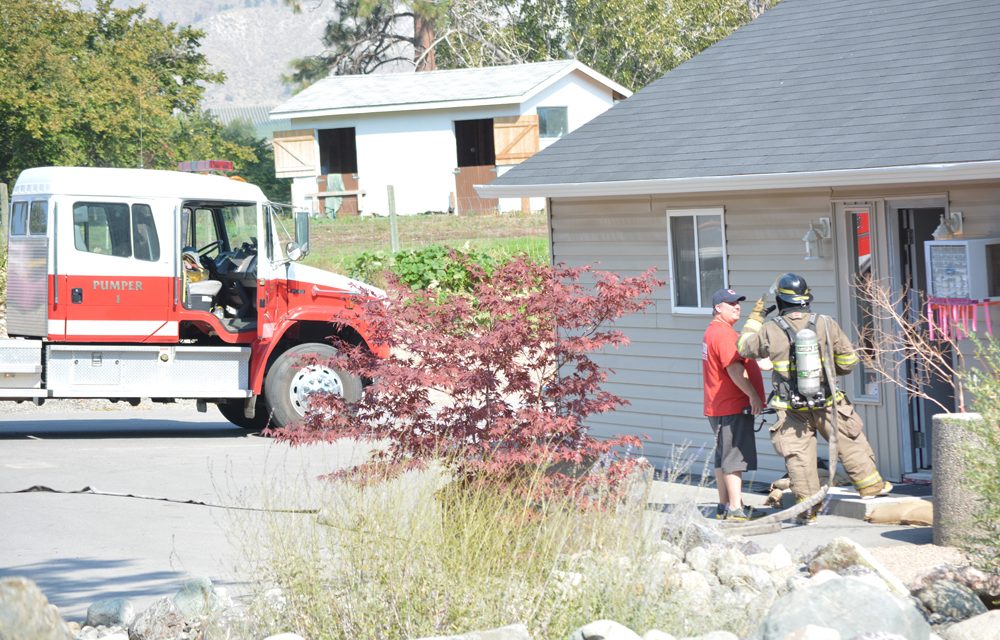 Report of smoke investigated at Pacific Silica