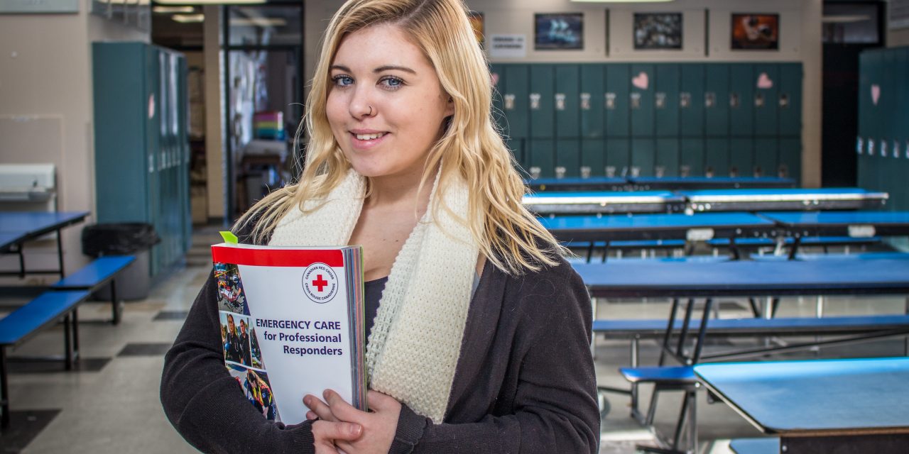 OSS student getting head start on paramedic studies