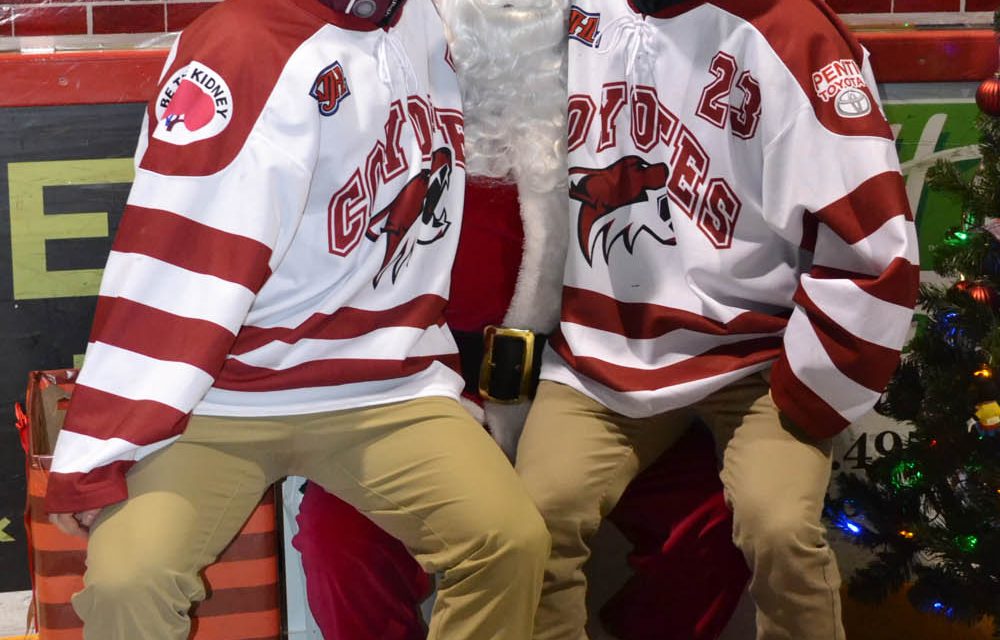 Hockey moms shoot, score for a good cause