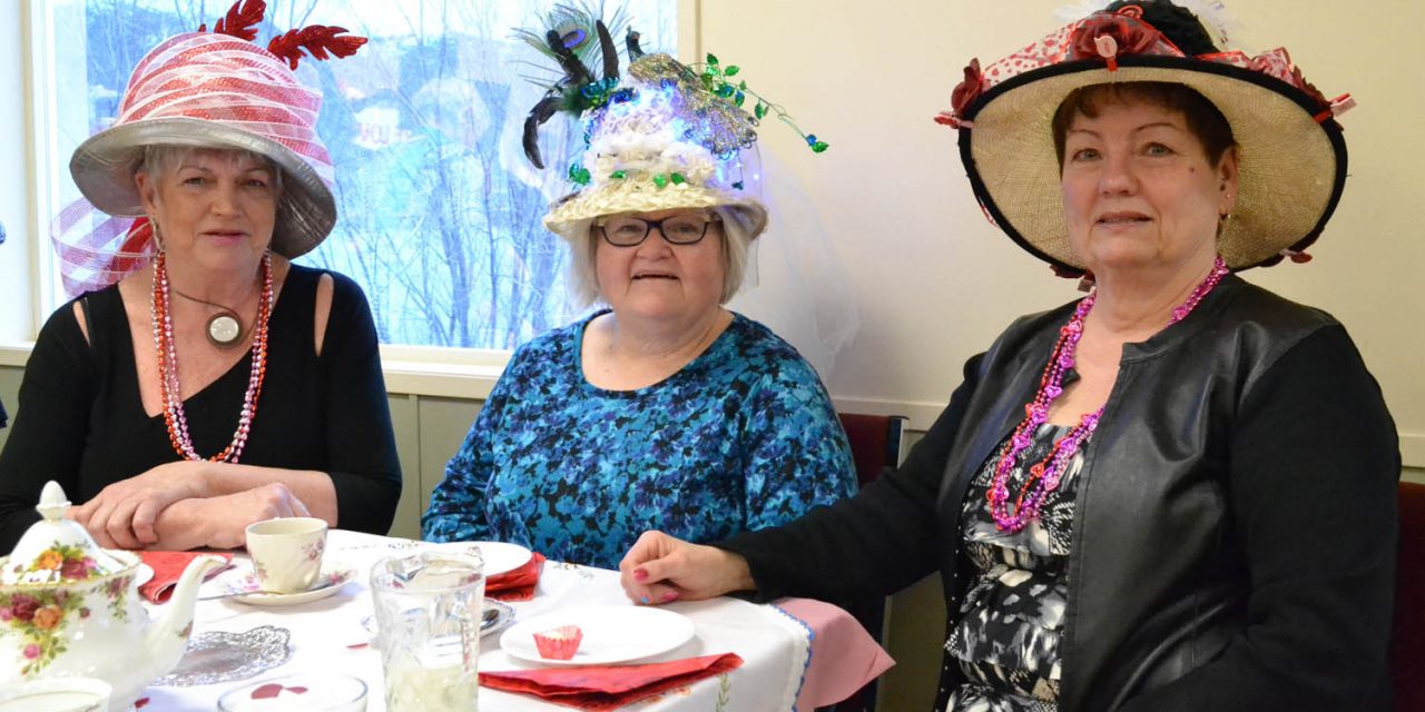 Tea time at the Osoyoos Senior Centre
