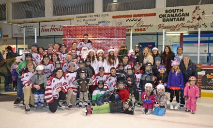 Skating with Santa Claus