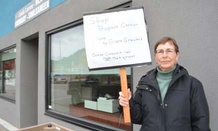 Propane cannons pain in the ear for picketer