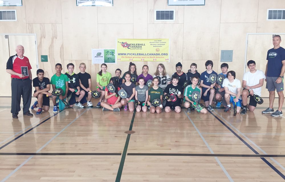 Pickleball donation directed to kids