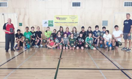 Pickleball donation directed to kids