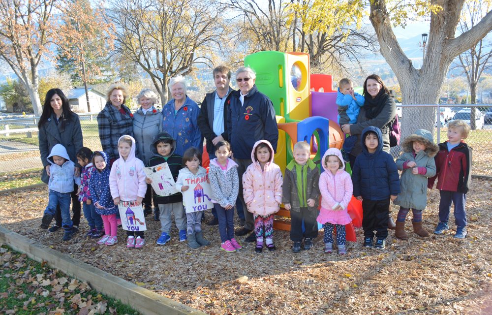 Masonic family donates $1,200 to OES Preschool