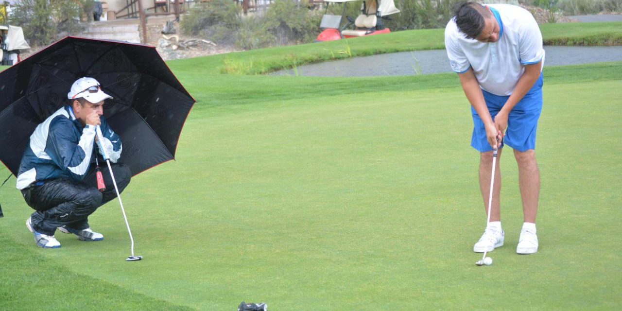 Ryder in the rain