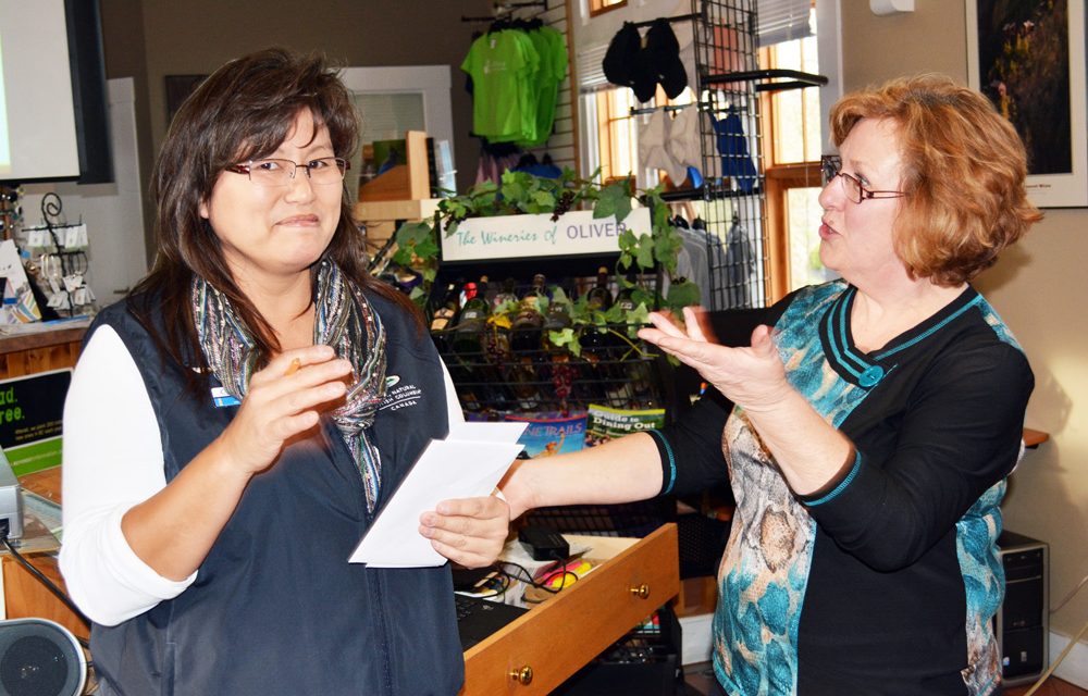 Oliver Tourism Association holds AGM honours Rhoda Brooks