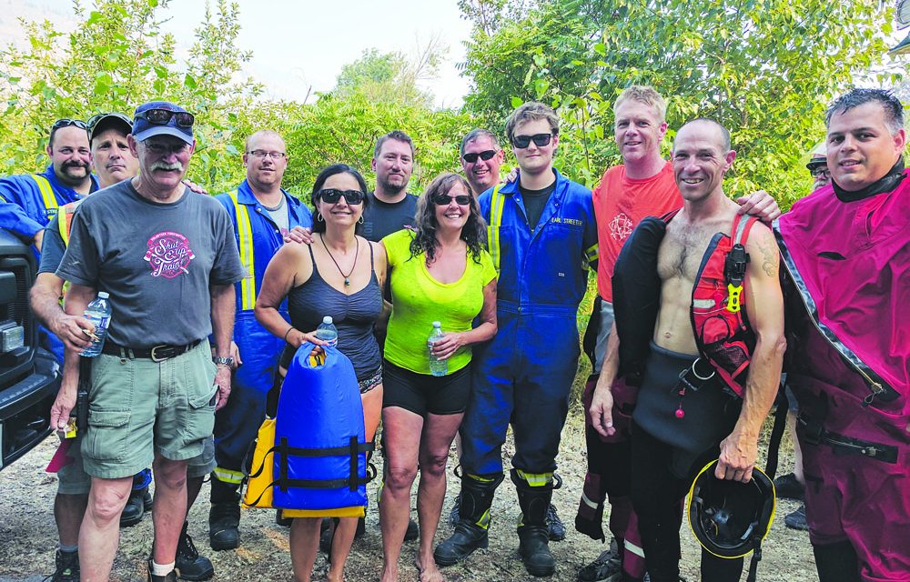 Friends survive harrowing ordeal on the river