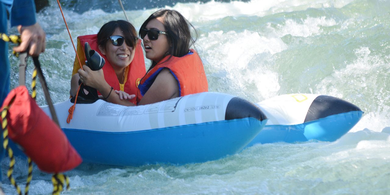 Firefighters rescue young women from rapids
