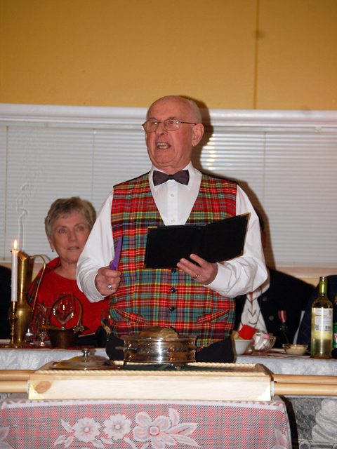 First Burns dinner a big success