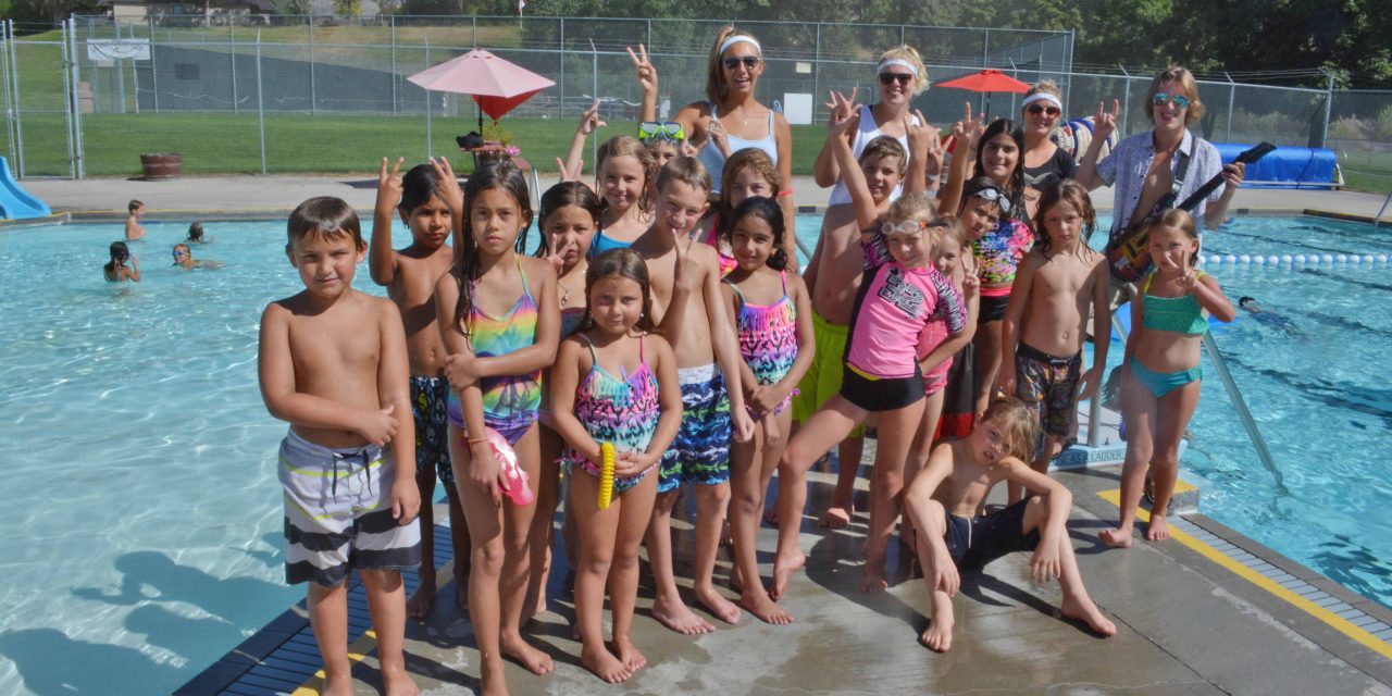 Rock Star Day at the community pool