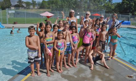 Rock Star Day at the community pool
