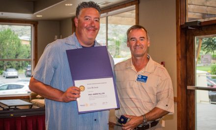 Rotary Club recognizes local builder for generosity to community