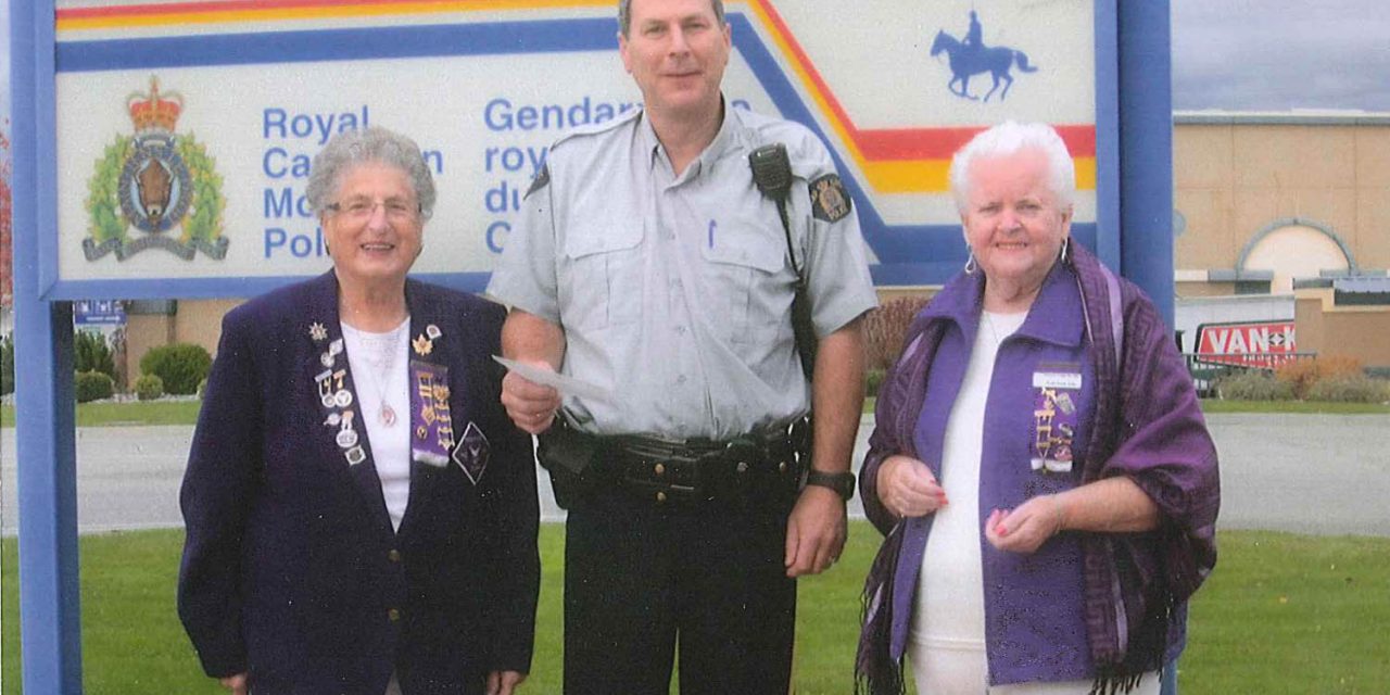 Osoyoos Royal Purple donates to DARE program