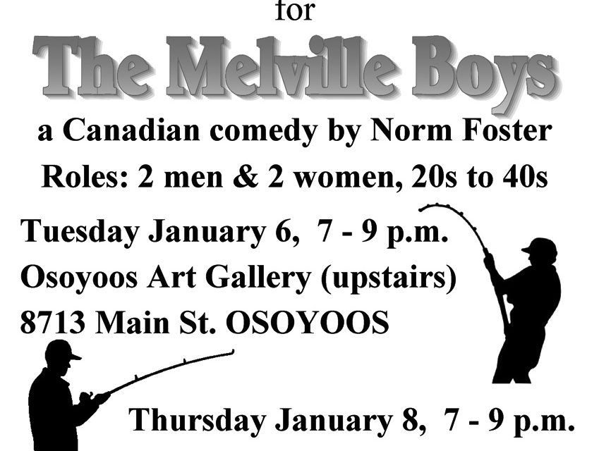 Actors sought for Melville comedy