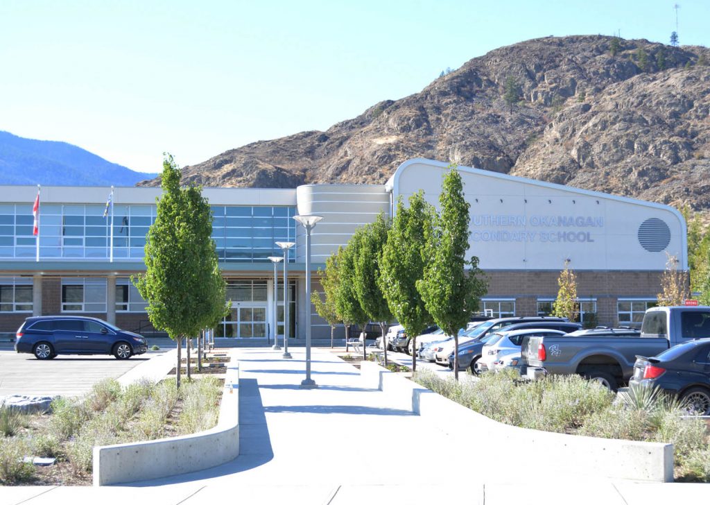 SOSS was rebuilt on original footprint based on 2005 enrolment, say SD 53 officials. (Lyonel Doherty photo)