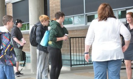 Around 60,000 students returned to classrooms in B.C. Monday