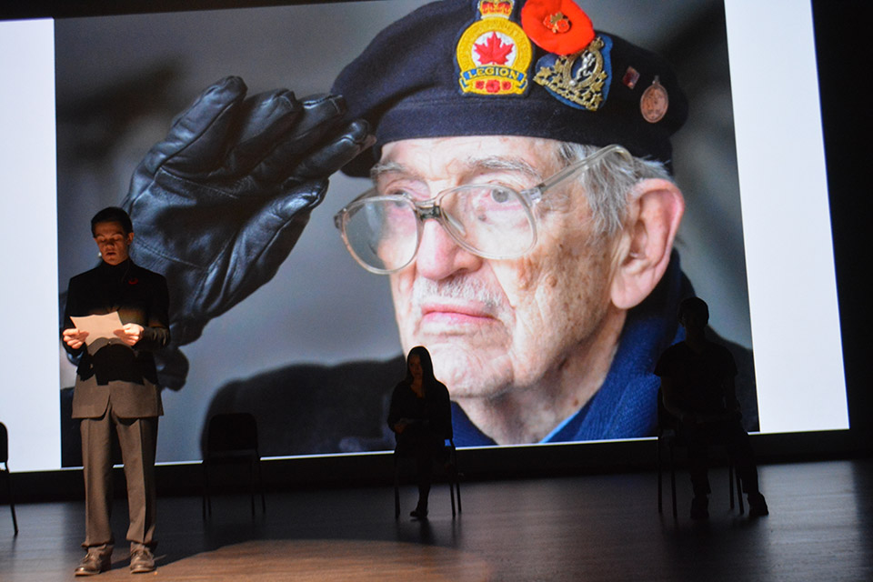 Oliver students honour the fallen