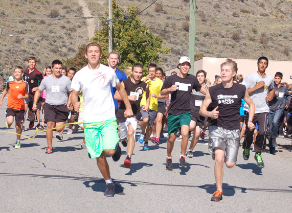 Oliver students support Terry Fox Foundation