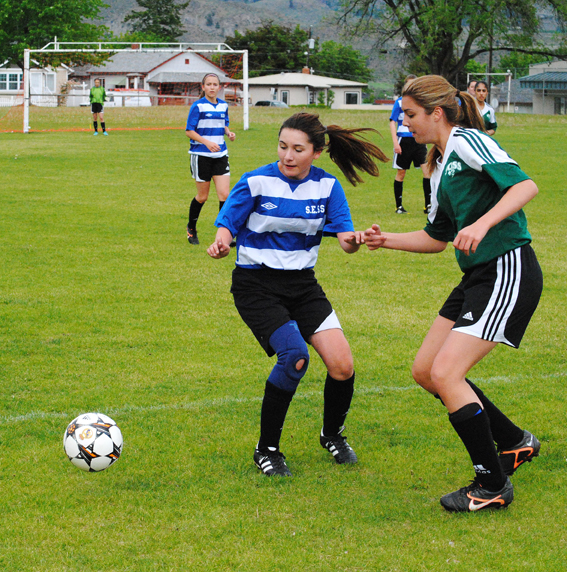 Hornets fall to Keremeos in high school girls soccer in Oliver