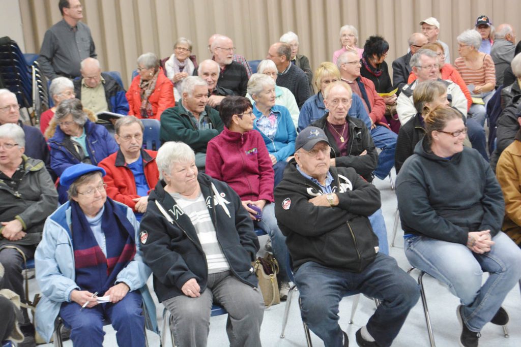 RCMP in Oliver recently held a similar community forum that was well attended. Oliver is experiencing similar problems with break and enters and frauds. (Lyonel Doherty photo)