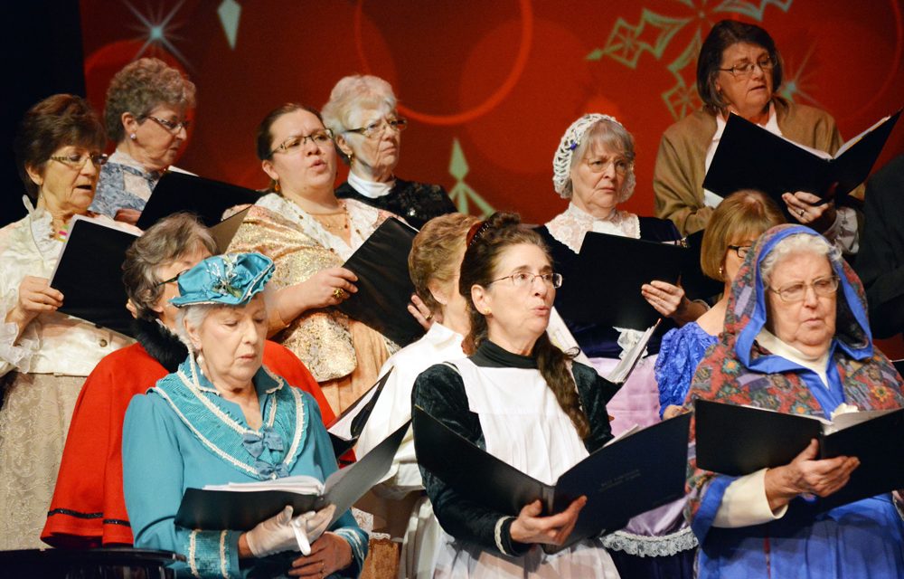 Sage Valley Voices choir rehearsing for ‘My Canada’ concert
