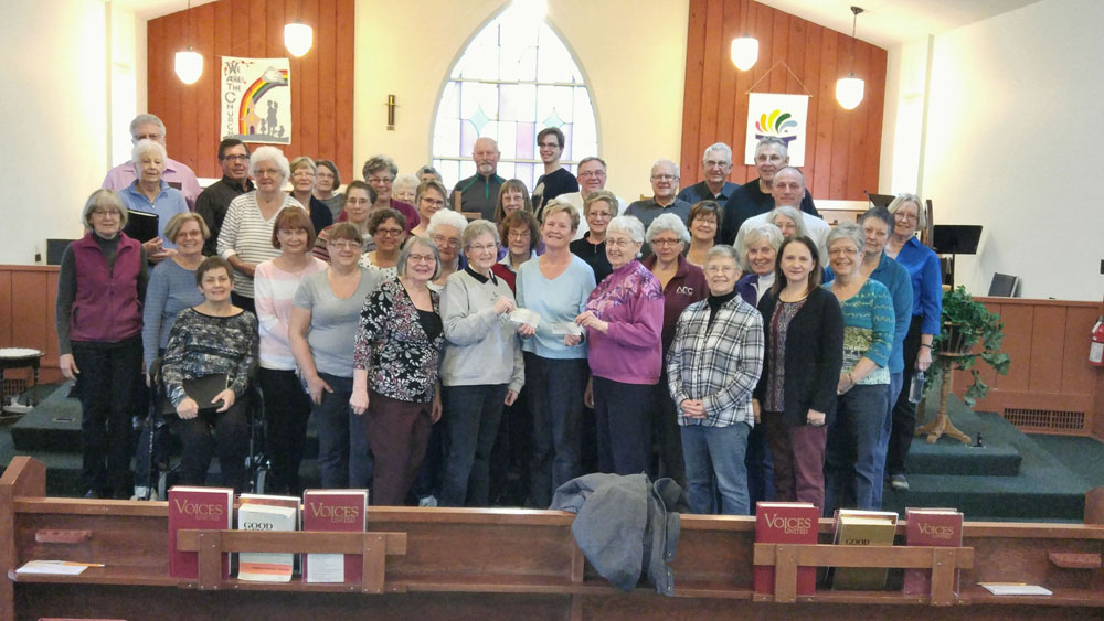 Choir preparing ‘Voices’ for spring concert