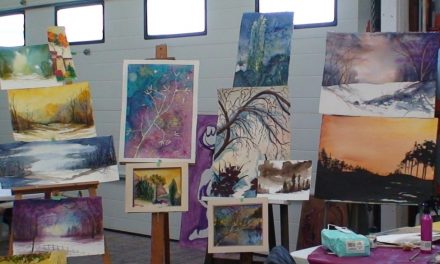 Take the Oliver Sagebrushers art tour