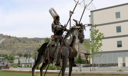 New metal sculpture represents connection between town and Osoyoos Indian Band