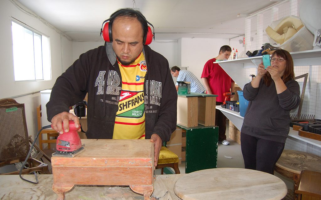 Funky furniture fuels excitement for group