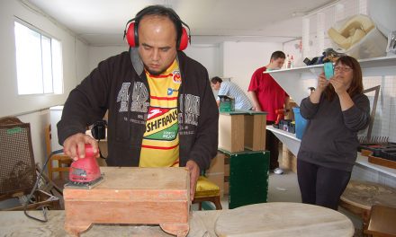 Funky furniture fuels excitement for group