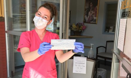 Local dentist makes donation to SOSS grads