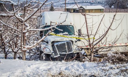 Heavy snowfall, slick roads result in two vehicle accidents