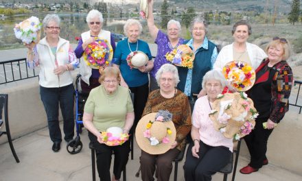 Oliver senior ladies ready for Easter