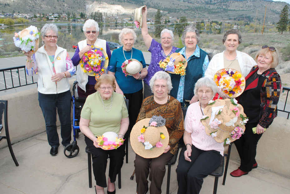 Oliver senior ladies ready for Easter