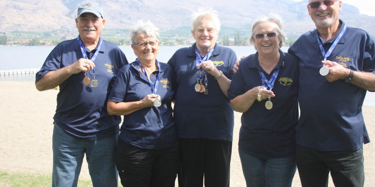 Bowling team returns home with many medals from provincial senior games