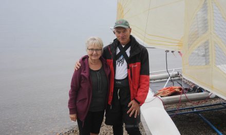 SeaSpray sailing champion from Alberta has been competing in Osoyoos since late 1970s