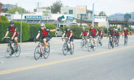 RCMP officers and support staff once again ride bikes to raise money for kids