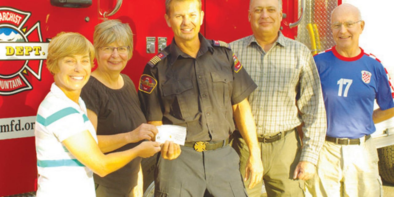 Anarchist Mountain Fire Department thankful for community support